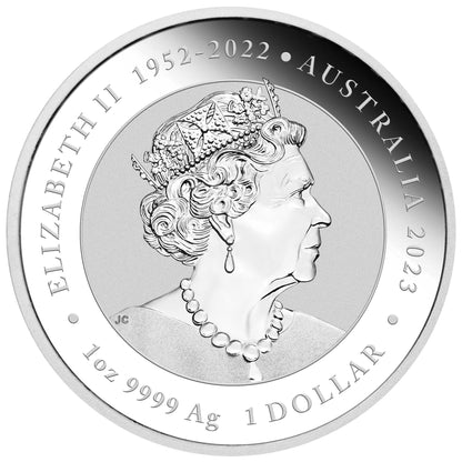 2023 Perth Mint Dragon & Koi 1oz Silver Bullion Coin
