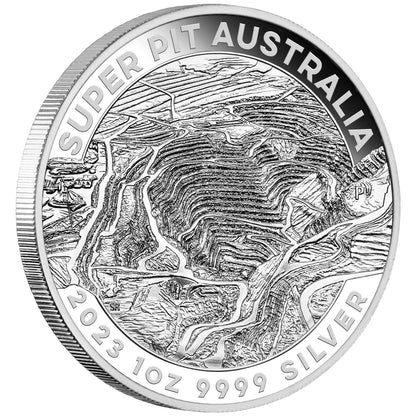 2023 Perth Mint Super Pit 1oz Silver Bullion Coin