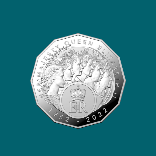 2023 RAM Queen Elizabeth II Commemoration 50c Silver Proof Coin