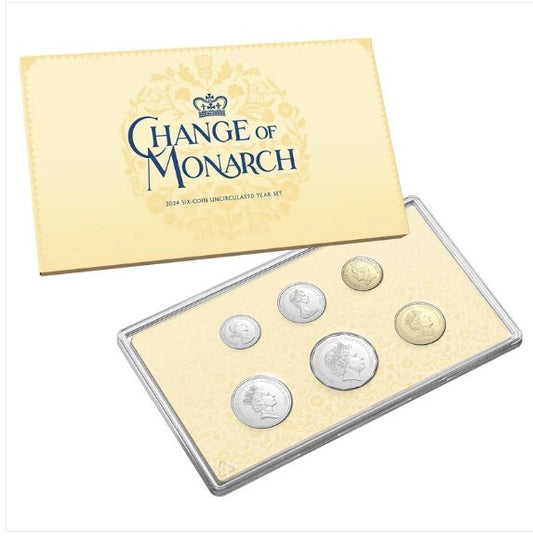 2024 RAM Change of Monarch Six-Coin UNC Year Set