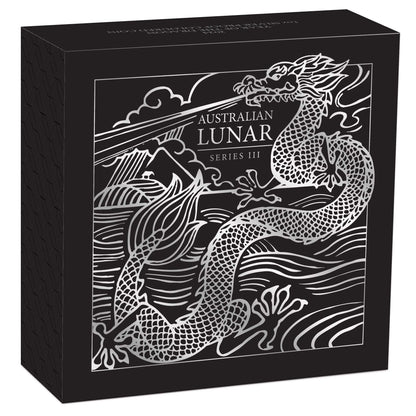 2024 Perth Mint Dragon 1oz Silver Proof Coloured Coin