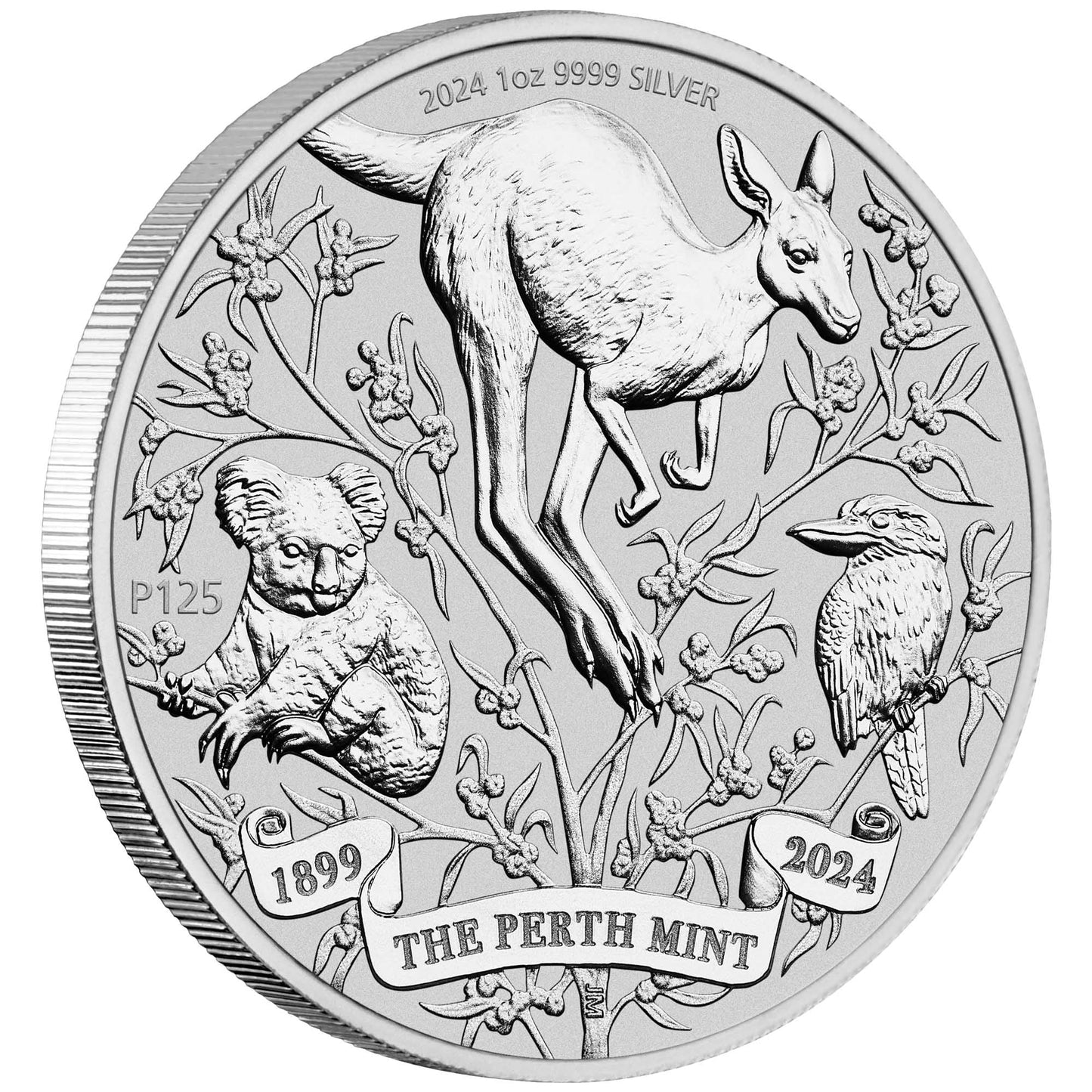 2024 Perth Mint 125th Anniversary 1oz Silver Bullion Coin