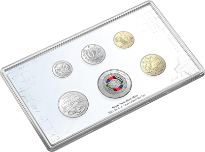 2025 RAM 50th Anniversary of the Australian Six-Coin Coloured UNC Year Set
