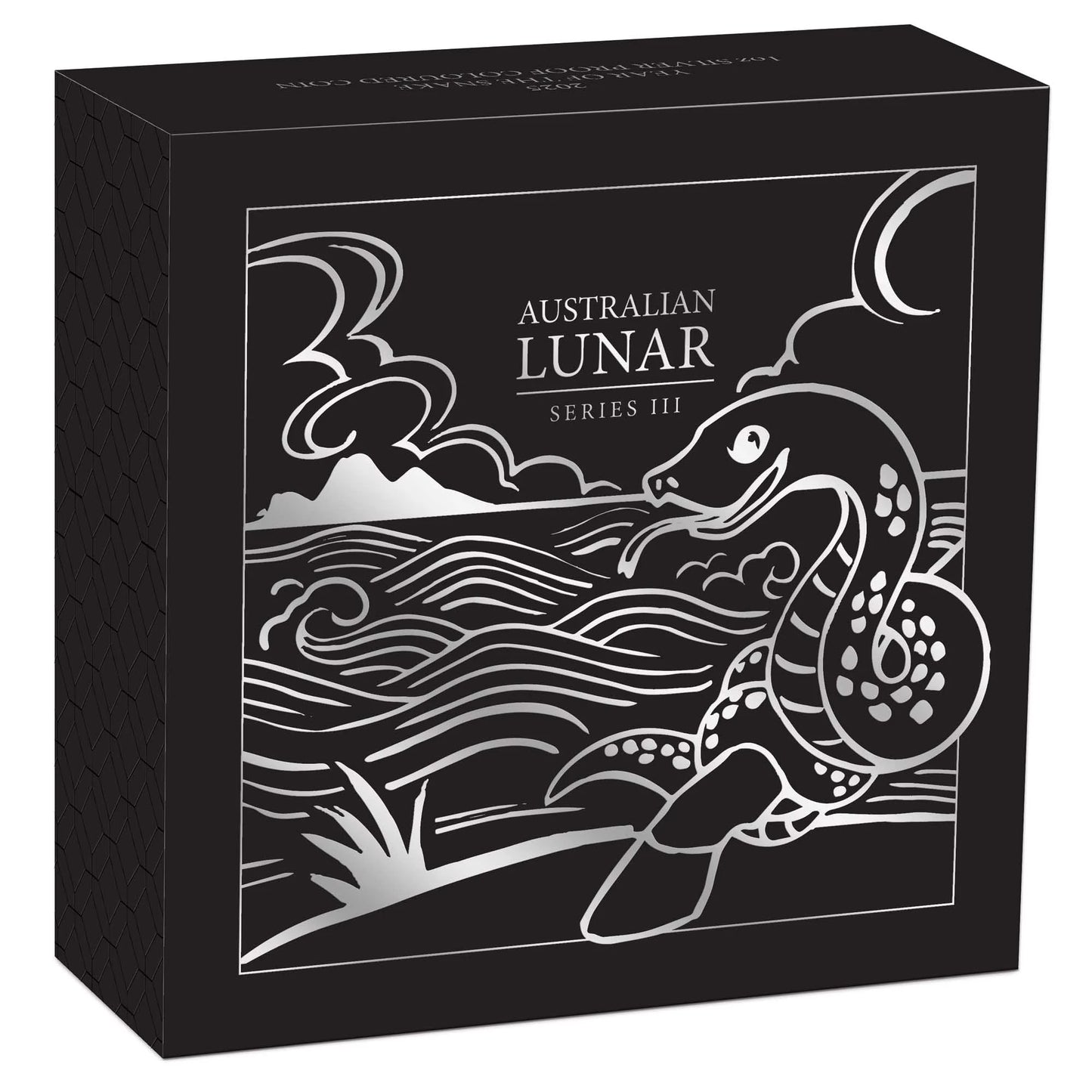 2025 Perth Mint Lunar Snake 1oz Silver Coloured Proof Coin