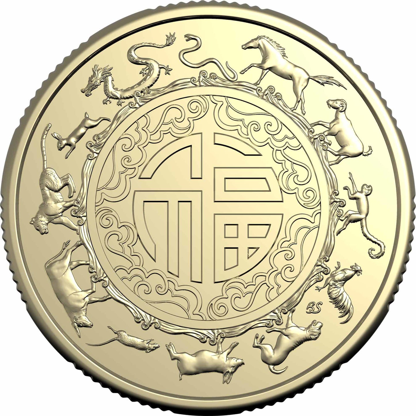2025 Royal Australian Mint $1 Lunar Year of the Snake Two-Coin Set UNC