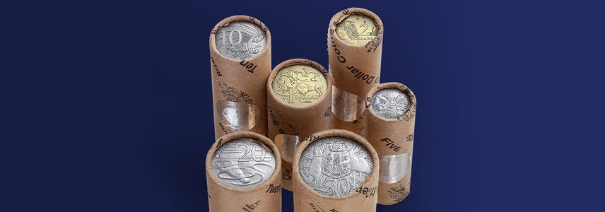 2026 RAM Mob of Six Roos UNC Six-Coin Roll Set - Pre order