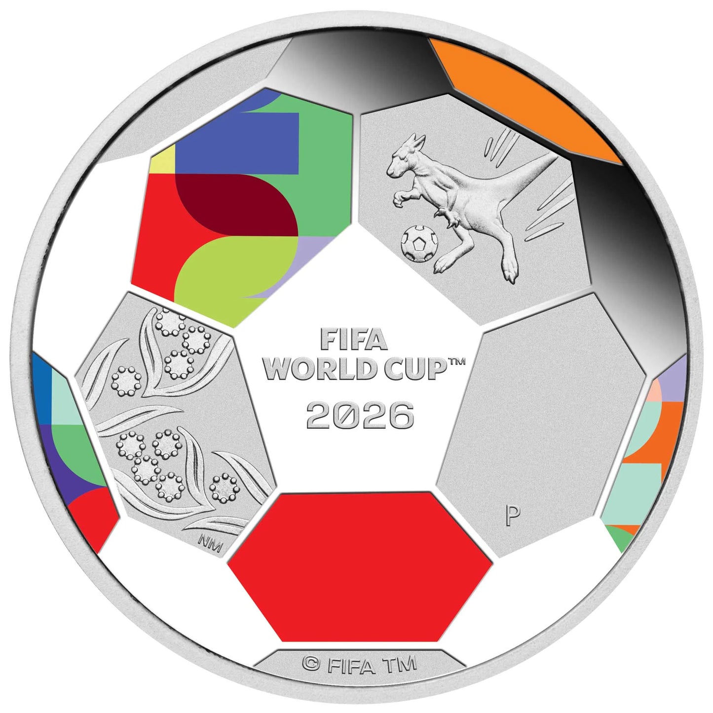 FIFA World Cup 2026™ 1/2oz Silver Proof Coloured Coin