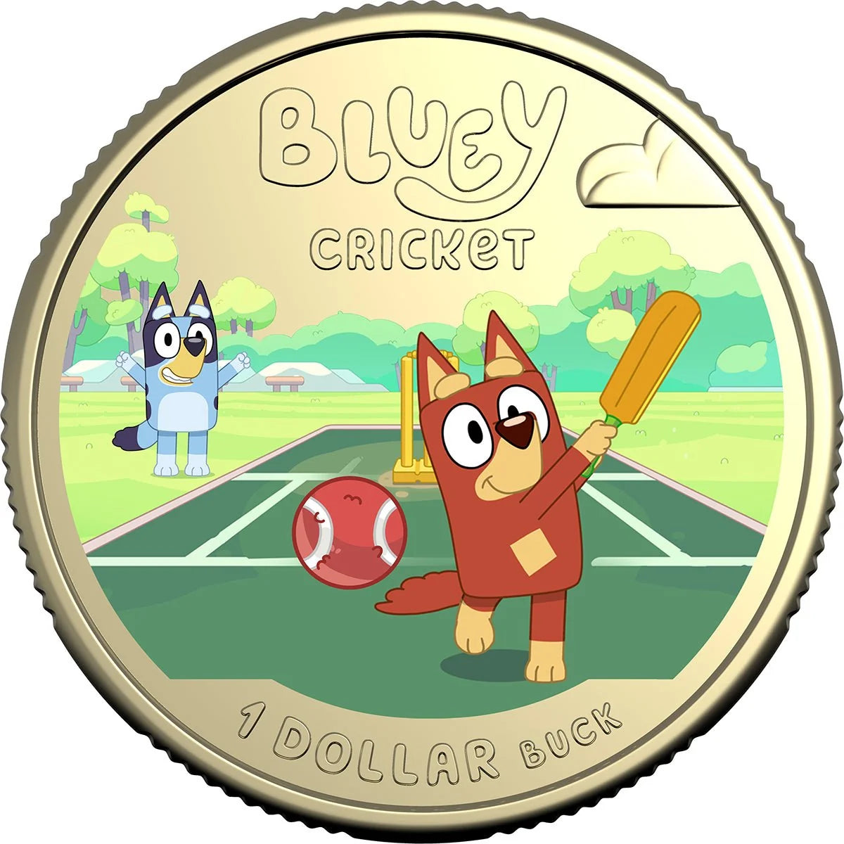2026-2027 RAM Service Amid Strife & Bluey Cricket Unc Coin Collection Pre Order