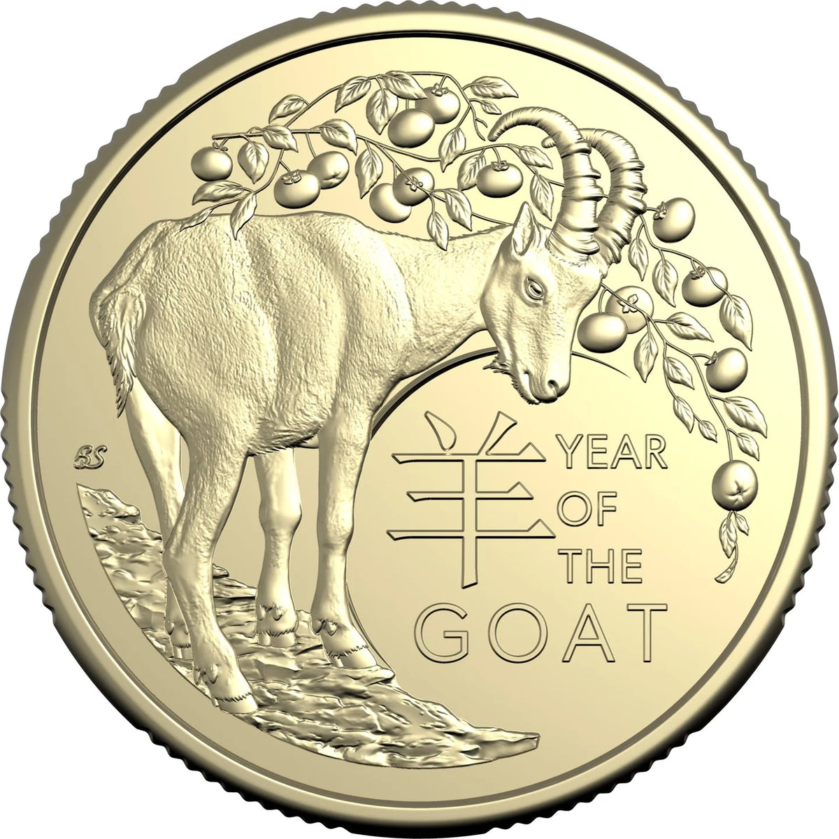 2027 RAM Year of the Goat $1 UNC Two Coin Set
