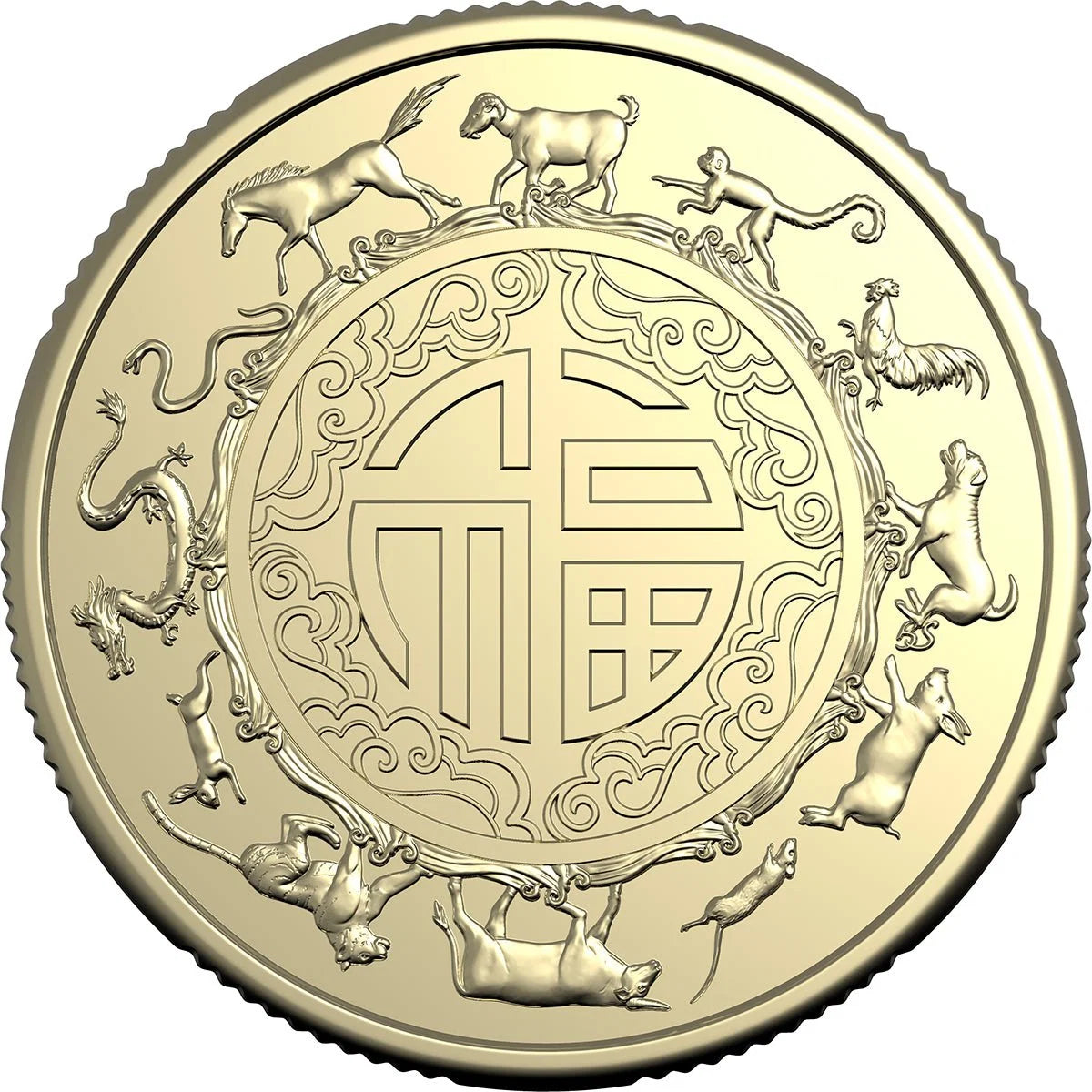 2027 RAM Year of the Goat $1 UNC Two Coin Set