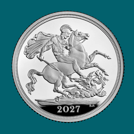 2027 Royal Mint The Sovereign Silver Proof Coin Pre Order