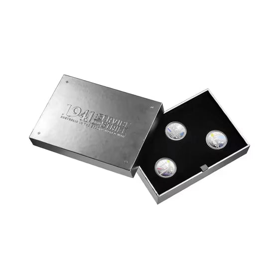 2026 RAM Service Amid Strife 1941 20c Silver Proof Three-Coin Set