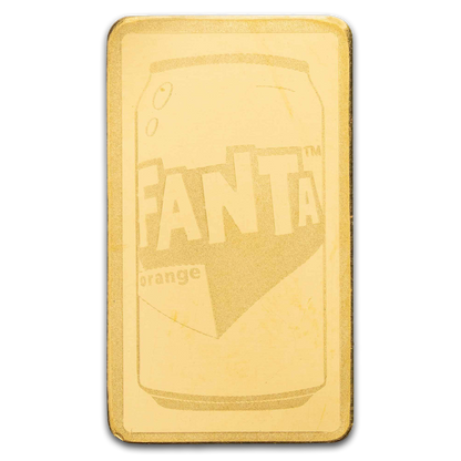 2026 PAMP Fanta Orange 1g Gold Proof Bar