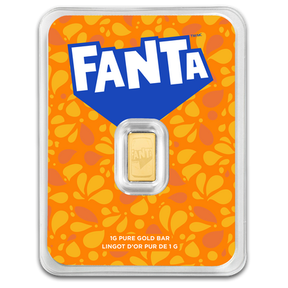 2026 PAMP Fanta Orange 1g Gold Proof Bar