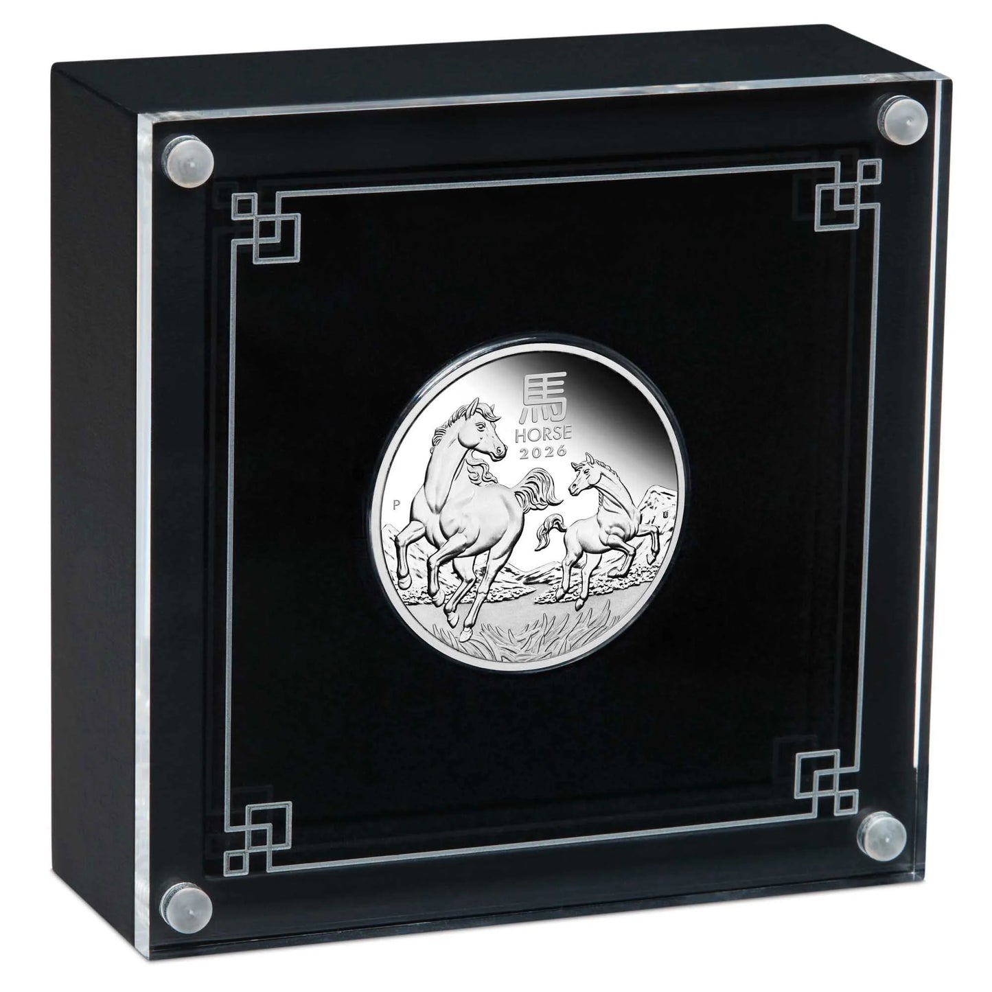 2026 Perth Mint Lunar Year of the Horse 1/2oz Silver Proof Coin.