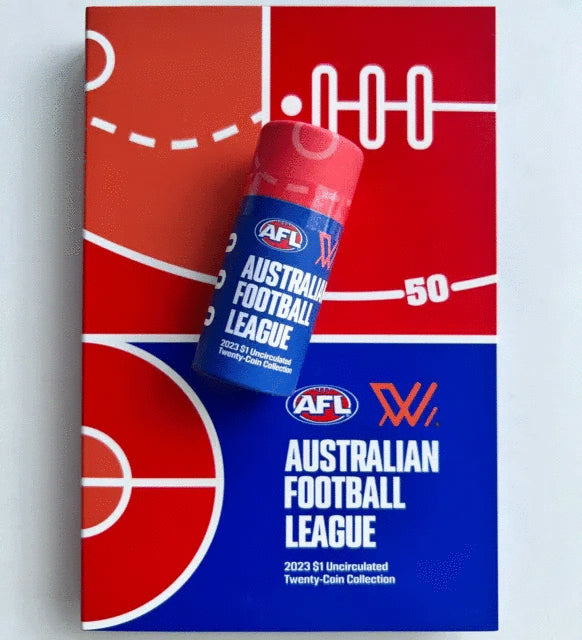 2023 RAM AFL 20-Coin Set in Roll and Book