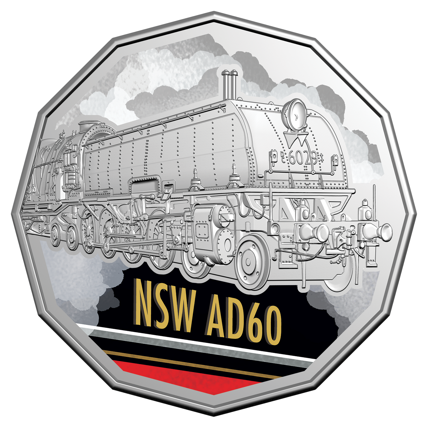 2025 RAM 50c Steam Giants  Rainbow Serpent 7-Coin Collection