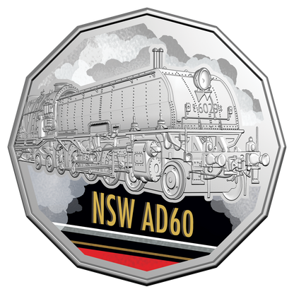 2025 RAM 50c Steam Giants  Rainbow Serpent 7-Coin Collection