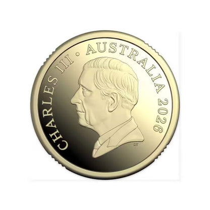 2026 RAM Bluey $2 Coloured Proof Coin