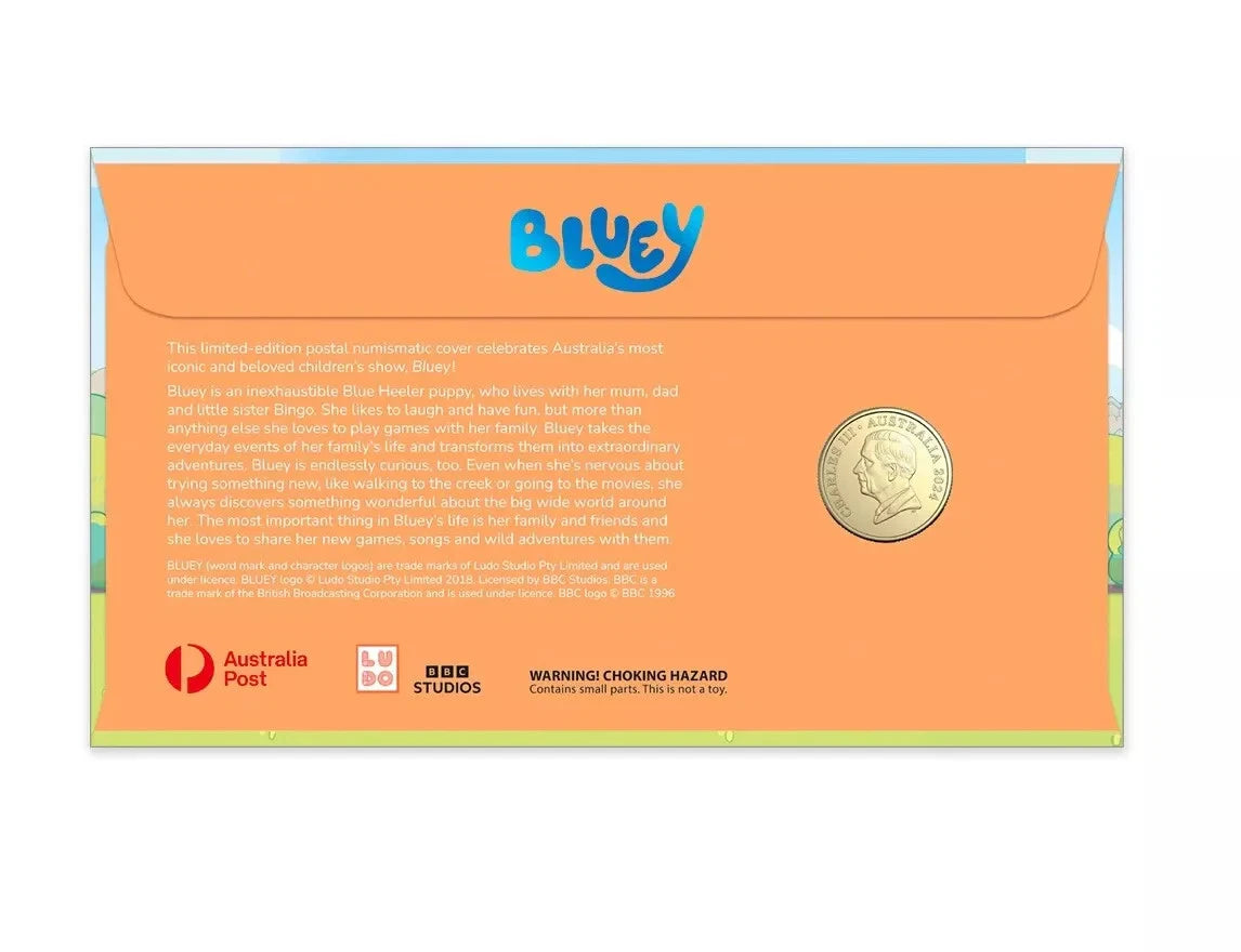 2024 Royal Australian Mint Bluey Limited Edition Coloured PNC
