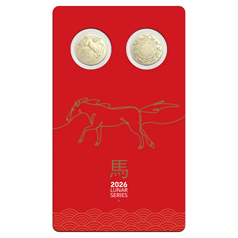 2026 RAM Lunar Year of the Horse Two-Coin Set UNC