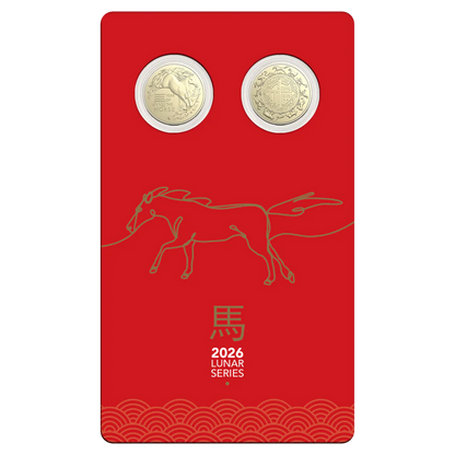2026 RAM Lunar Year of the Horse Two-Coin Set UNC