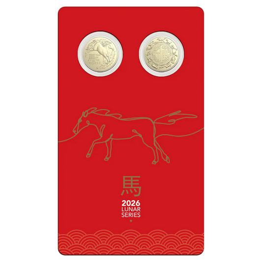 2026 RAM Lunar Year of the Horse Two-Coin Set UNC