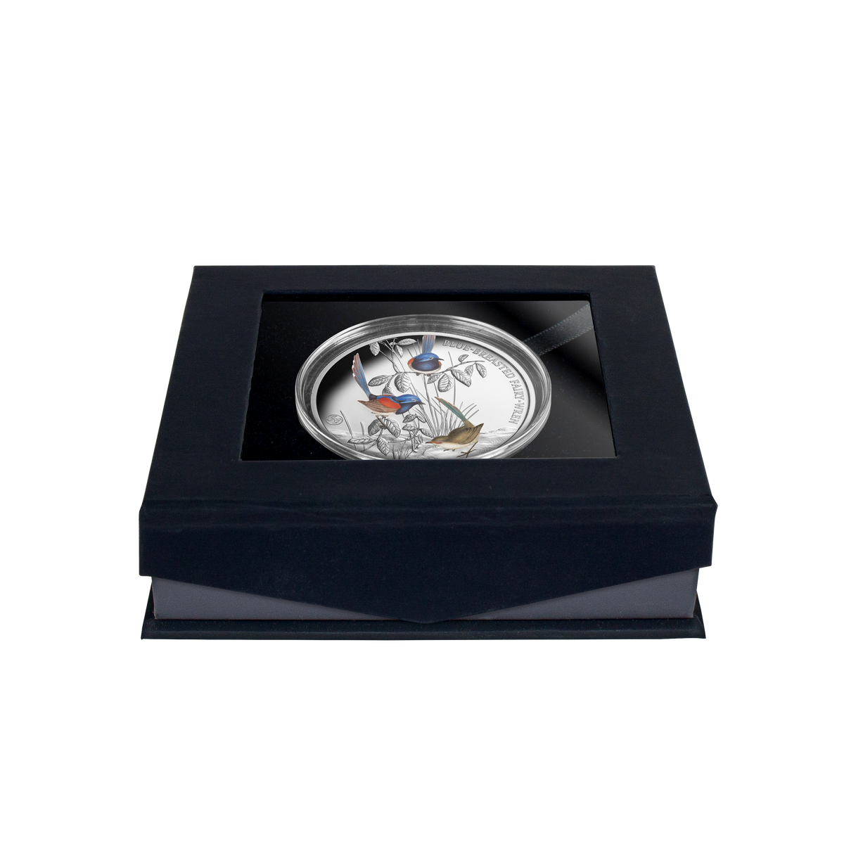 2026 Niue Birds of Australia Fairy Wren 1oz Silver Coloured Proof Coin
