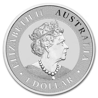 Perth Mint Kangaroo 1oz Silver BU Coin (Random Year)