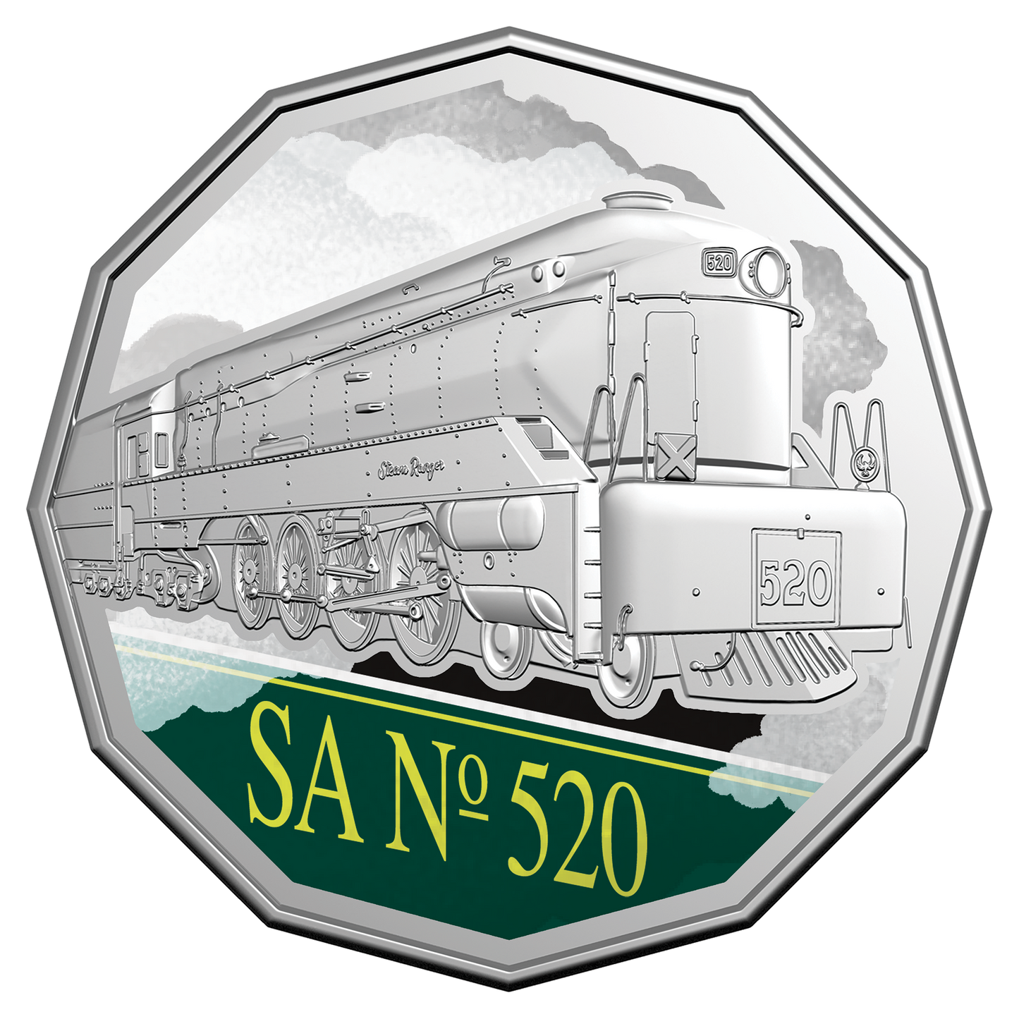 2025 RAM 50c Steam Giants  Rainbow Serpent 7-Coin Collection
