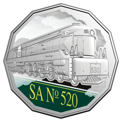 2025 RAM 50c Steam Giants  Rainbow Serpent 7-Coin Collection