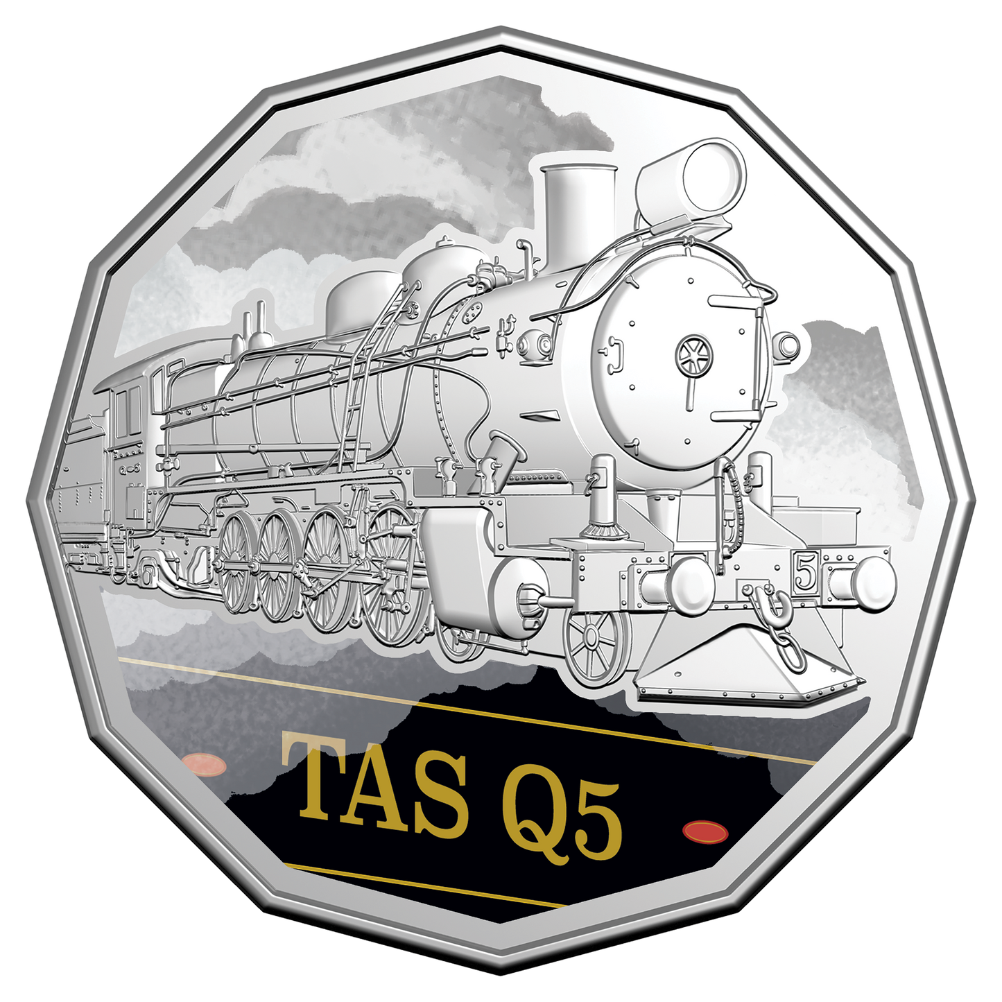 2025 RAM 50c Steam Giants  Rainbow Serpent 7-Coin Collection