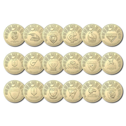 2024 RAM AFL $1 20-Coin Set in Roll & Collector Book – Unc