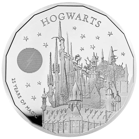 2023 Royal Mint Harry Potter Hogwarts 1oz Silver Proof Coin