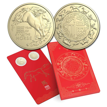 2026 RAM Horse UNC Two-Coin Set