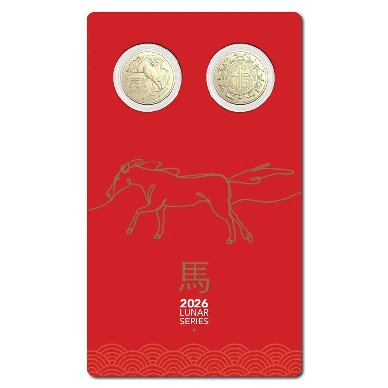 2026 RAM Horse UNC Two-Coin Set