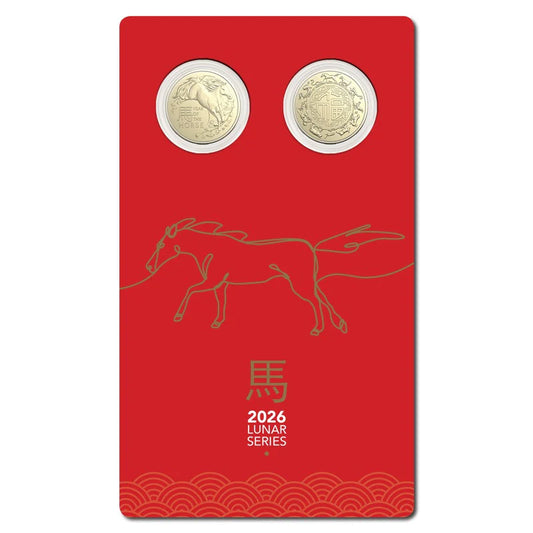 2026 RAM Horse UNC Two-Coin Set