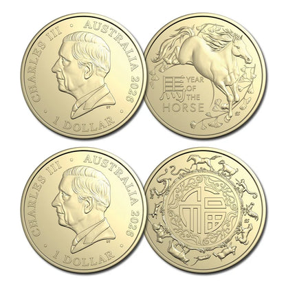 2026 RAM Horse UNC Two-Coin Set
