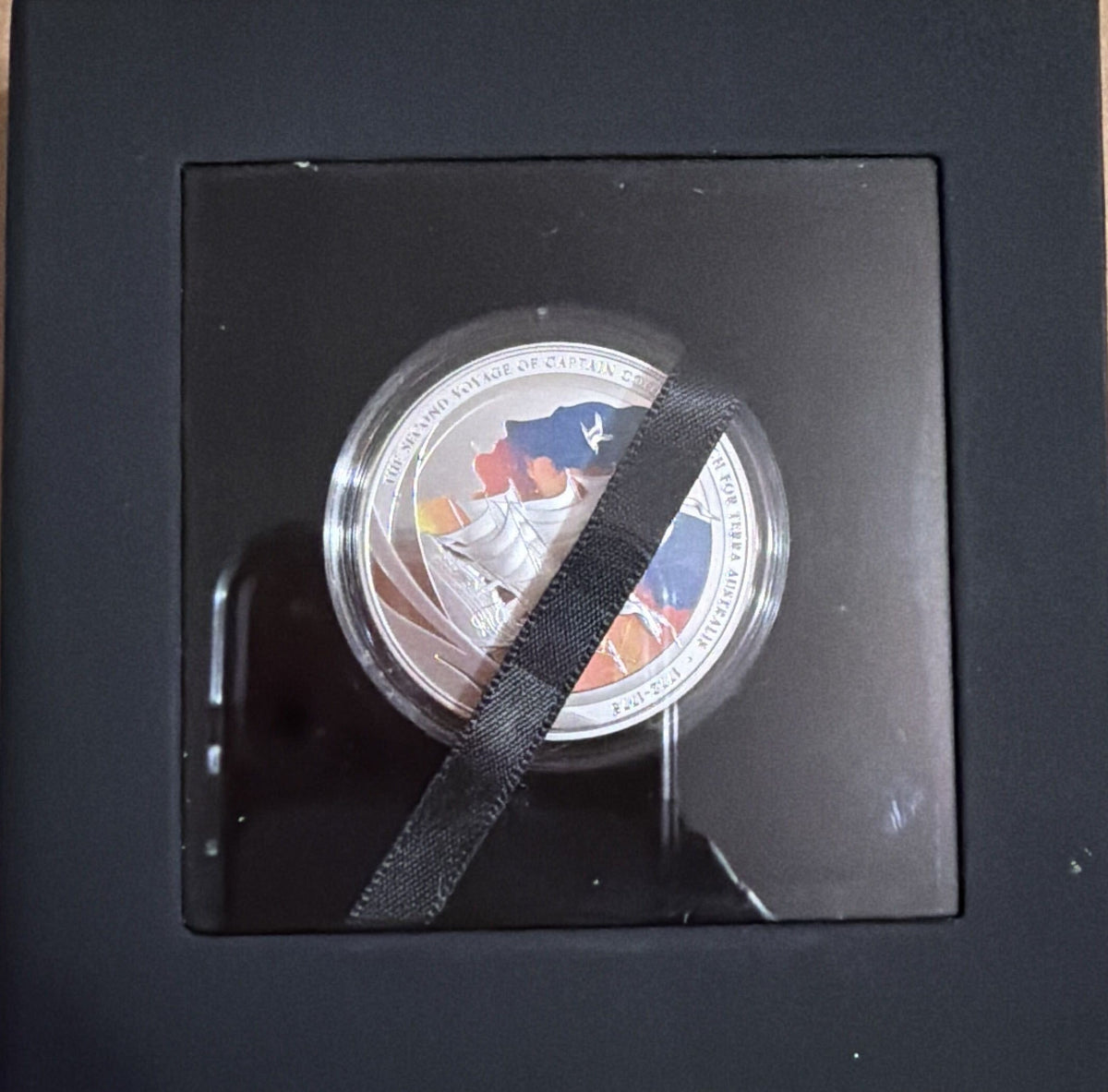 2025 Niue Captain Cook Second voyage 1oz Silver Proof Coin