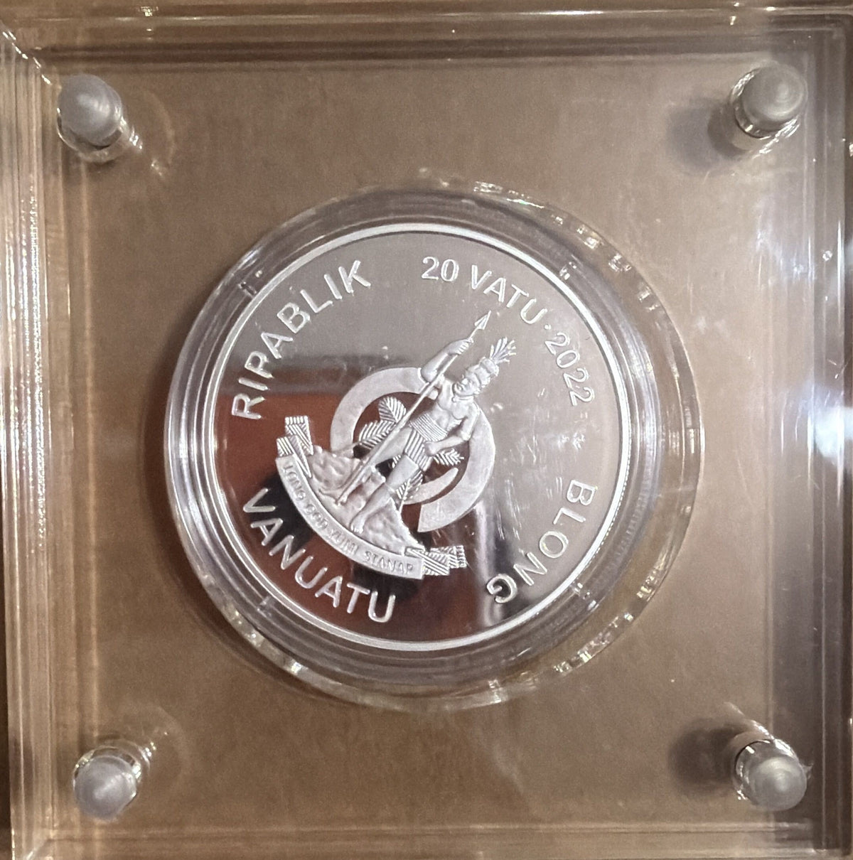 2022 Vanuatu Save Our Earth 1oz Silver Proof Coin