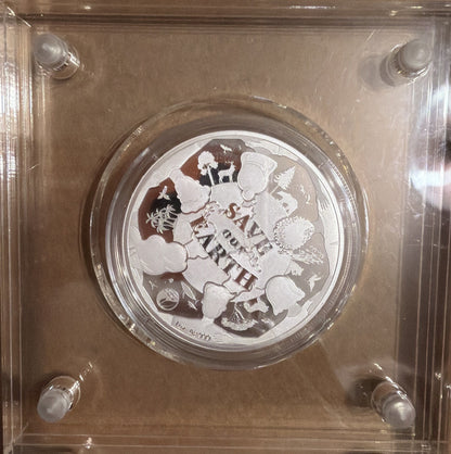 2022 Vanuatu Save Our Earth 1oz Silver Proof Coin