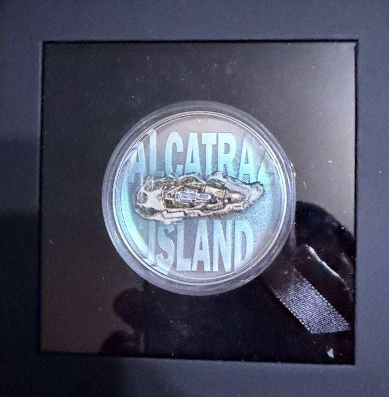 2023 CIT Alcatraz Island 3oz Silver Proof HR Coin
