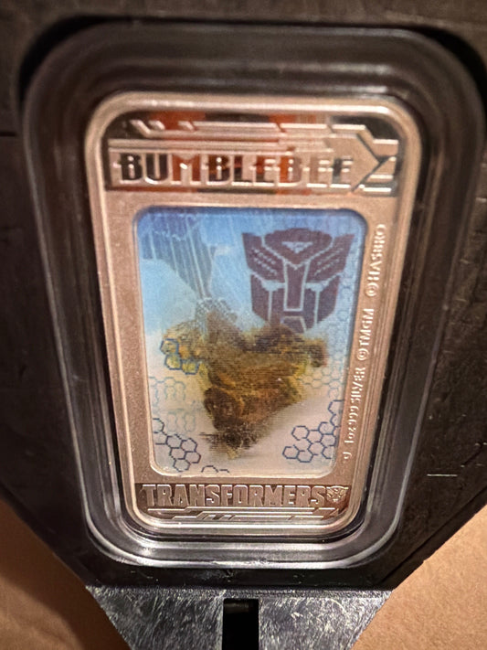2014 Perth Mint Transformers Bumblebee 1oz Silver Proof Lenticular Coin