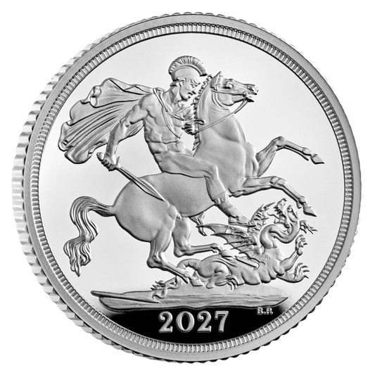 2027 Royal Mint The Sovereign Silver Proof Coin Pre Order