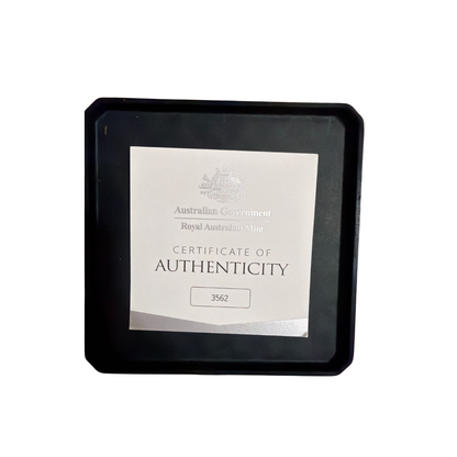 2022 RAM Beauty Great Barrier Reef 1oz Silver Coloured Domed