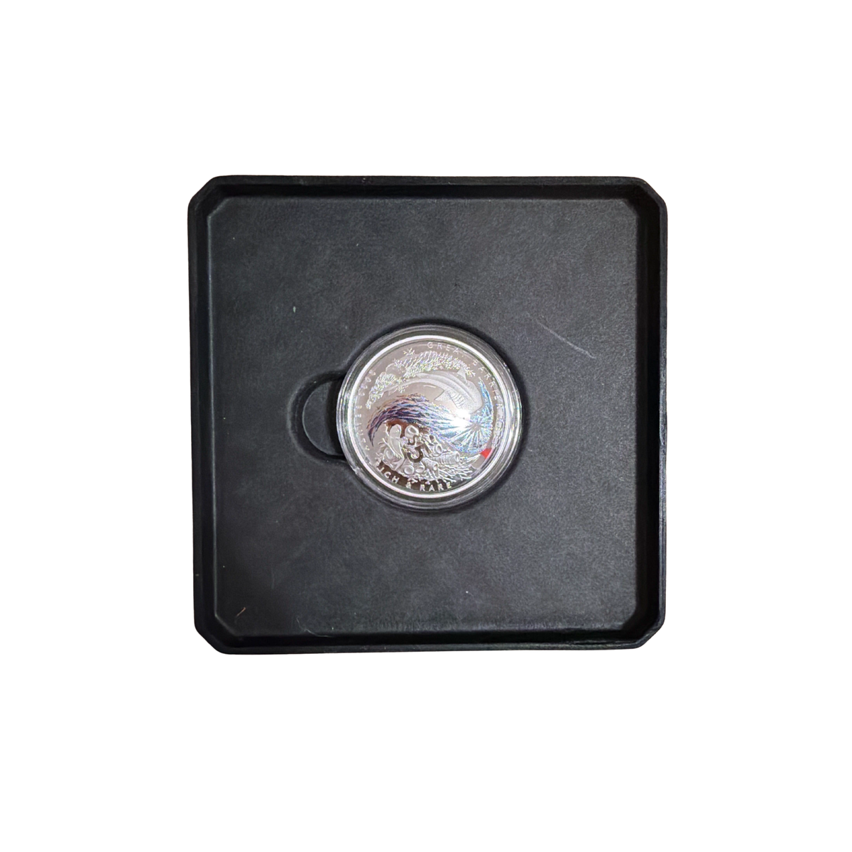 2022 RAM Beauty Great Barrier Reef 1oz Silver Coloured Domed