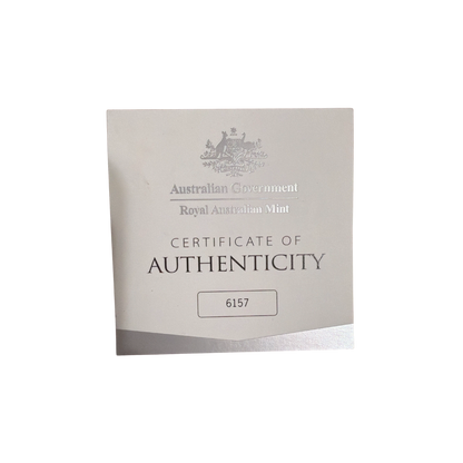 2022 RAM Daintree Rainforest 1oz Silver Coloured Domed Proof Coin