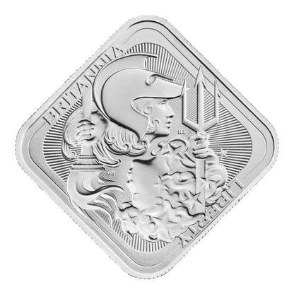 2026 The Royal Mint Britannia and Liberty 1oz Silver Bullion Bar