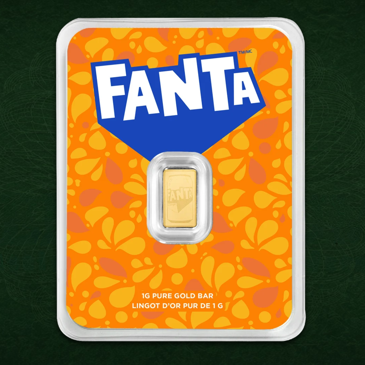 2026 PAMP Fanta Orange 1g Gold Proof Bar