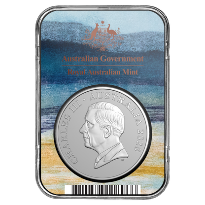 2025 RAM Kangaroo Series Bush Capital 1oz Silver Frosted UNC Coin